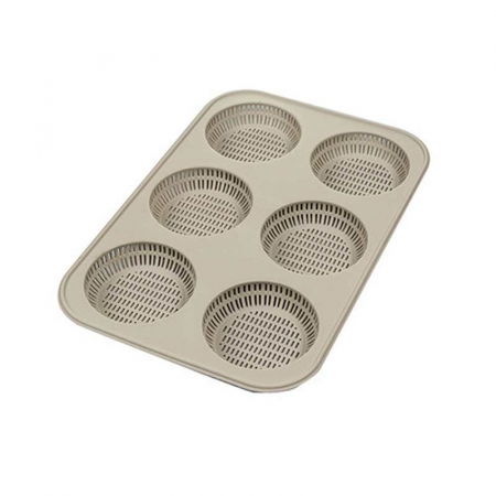 Forma Silicon Chifla Burger Ø 8 x H 2 cm, 6 cavitati [2]