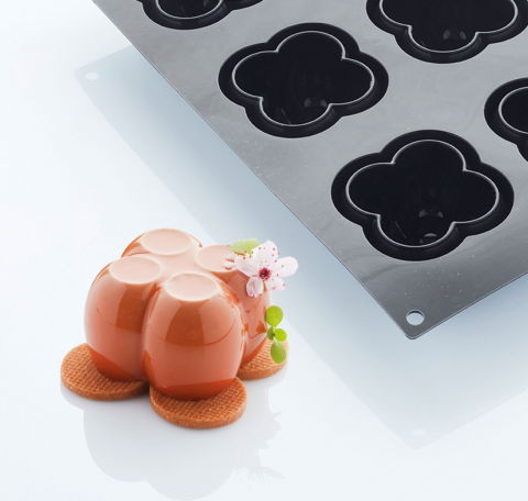 Oferta Cantitate - Forma Silicon Chloe 6.1 x 6.1 x H 4 cm, 6 cavitati, 110 ml