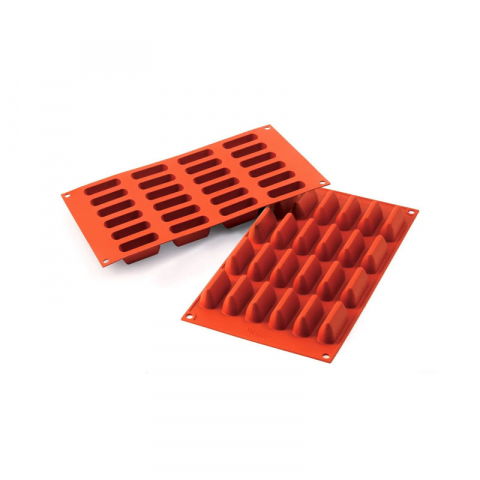 Forme de Silicon Cofetarie - Forma Silicon Choco Gianduia 5x1.8xH2.4cm, 24 cavitati (SF125)