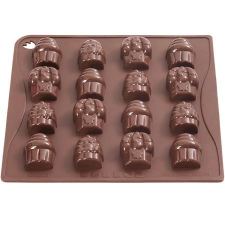 Forme Multicavitati Mici - Forma Silicon Chocoice Cupcakes, 16 cavitati