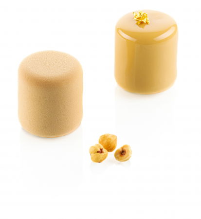 Forme de Silicon Cofetarie - Forma Silicon Cilindru 3D Ø 5 x H 5.5 cm, 11 cavitati, 100 ml