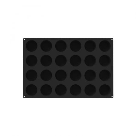 Forma Silicon Cilindru Ø 7.6 x H 4 cm, 24 cavitati, 180 ml (SQ083) [2]