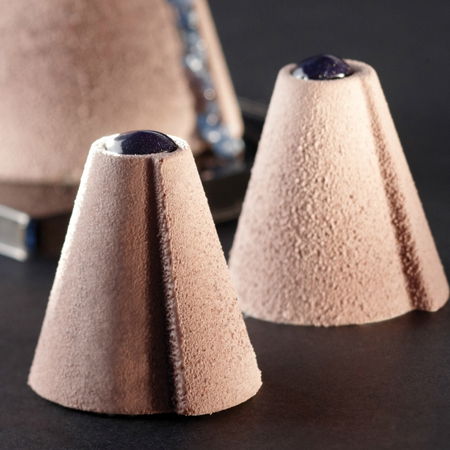 Forme 60x40cm Monoportii, Mignon - Forma Pavoflex 60x40 cm Con Ø4xh4.3 cm, 54 cavitati, 30 ml