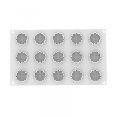 Forma Silicon Crostata XS Ø 4.4 x H 1.7 cm, 15 cavitati x 20 ml [3]