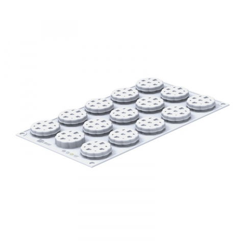 Forma Silicon Crostata XS Ø 4.4 x H 1.7 cm, 15 cavitati x 20 ml [2]