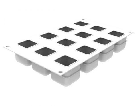 Forma Silicon Cub 3D 4.5 x 4.5 x H 4.5 cm, 12 cavitati x 85 ml [3]
