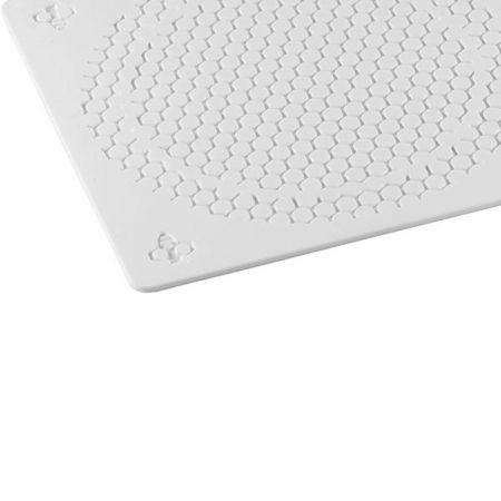 Forme de Silicon Cofetarie - Forma Silicon Decor Top / Insertie, Fagure si Alibinute, Ø 14 - Ø 18 x H 0.25 cm, 2 cavitati (ALVEOLE 9)