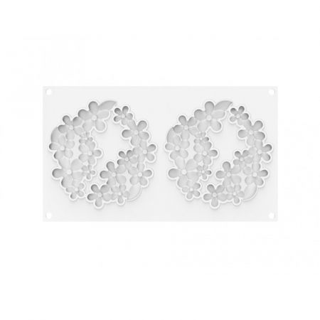 Forma Silicon Decor Top/Insertie Flora Ø 14 x H 1 cm, 2 cavitati, 80 ml [4]