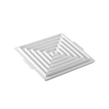 Forme de Silicon Cofetarie - Forma Silicon Decor Top/Insertie, Patrat 4 x 4/26 x 26 x H 2 cm