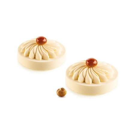 Forme de Silicon Cofetarie - Forma Silicon Decor Top/Insertie Saint Honore  Ø 7.6  x H 1.6 cm, 40 ml