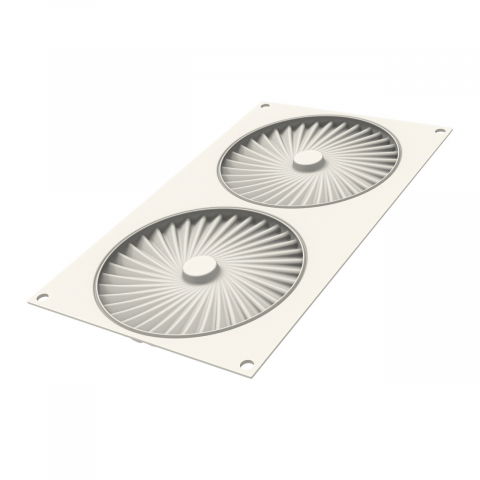 Forma Silicon Decor Top/Insertie, Skirt Ø 14 x H 1 cm, 2 cavitati, 100 ml [2]