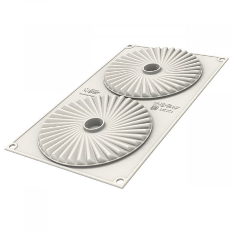 Forma Silicon Decor Top/Insertie, Skirt Ø 14 x H 1 cm, 2 cavitati, 100 ml [3]