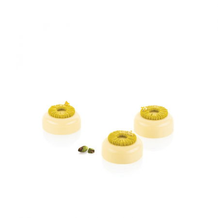 Forme de Silicon Cofetarie - Forma Silicon Decor Top/Insertie Tutu Ø 4.5 x H 0.65 cm, 15 cavitati, 7 ml