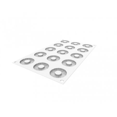 Forma Silicon Decor Top/Insertie Tutu Ø 4.5 x H 0.65 cm, 15 cavitati, 7 ml [2]