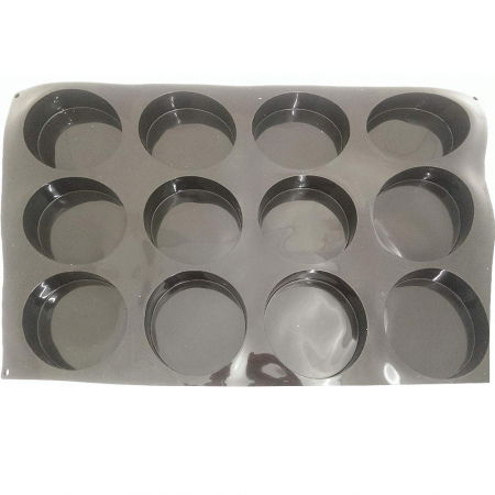 Forma Pavoflex 60x40 cm Discuri Ø12xH3 cm, 12 cavitati, 110 ml [2]