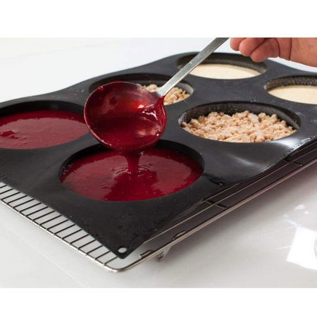 Forma Pavoflex 60x40 cm Discuri Ø18xH3 cm, 6 cavitati, 150 ml [3]