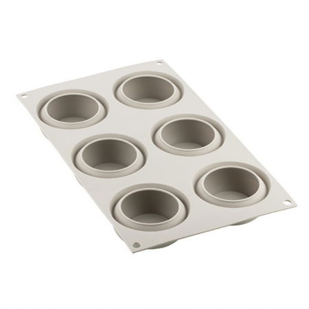 Forme de Silicon Cofetarie - Forma Silicon Dot Ø 7 x H 3 cm, 6 cavitati x 90 ml