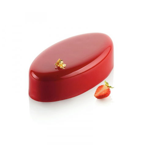 Forme Silicon Monoportii, Mignon - Forma Silicon Ellipse 14.8 x 7.6 x H 4 cm, 3 cavitati x 335 ml