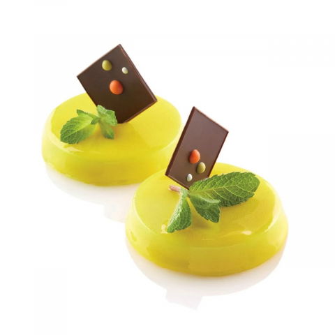 Forme 60x40cm Monoportii, Mignon - Forma Silicon Florentis Monoportii Ø 6 x H 1.2 cm, 35 cavitati, 33.5 ml (SQ044)