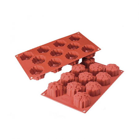 Forme de Silicon Cofetarie - Forma Silicon Fulgi Zapada Ø 5.6 x H 3.5 cm, 11 cavitati (SF115)