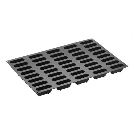 Forme 60x40cm Monoportii, Mignon - Forma Pavoflex 60x40 cm Gianduia 9x3xh5.3 cm, 40 cavitati, 83 ml