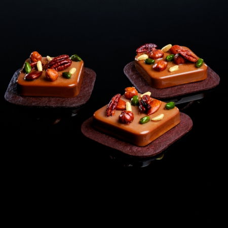 Forme 30x40cm Monoportii, Mignon - Forma Silicon Gianluca Fusto, Monoportii Patrat, 6.8 x 6.8 x h 1.5, 68 ml, 12 cavitati