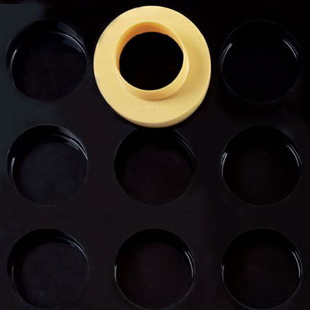 Forme 30x40cm Monoportii, Mignon - Forma Silicon Gianluca Fusto, Monoportii Rotund, Ø 7.4 x h 1.5 cm, 64 ml, 12 cavitati