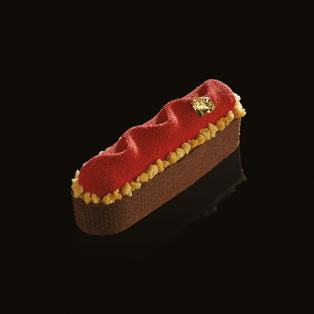 Forme Silicon pentru Torturi si Prajituri - Forma Silicon Gianluca Fusto Tarte si Monoportii Sand, 10 cavitati