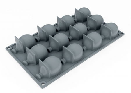 Forma Silicon Gourmand Baloane 6.6 x 4.3 x H 3.4 cm, 12 cavitati [3]