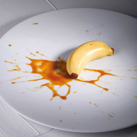 Forme de Silicon Cofetarie - Forma Silicon Gourmand Banane 9 x 4.05 x H 2.5 cm, 12 cavitati