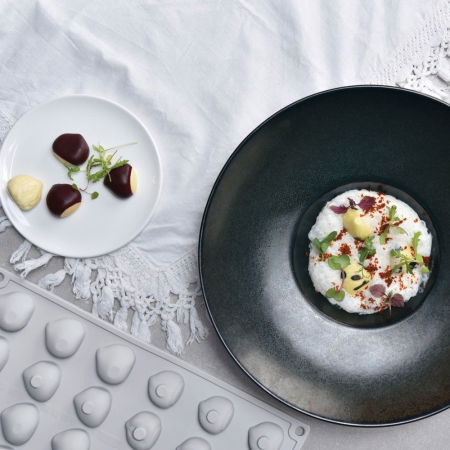 Forma Silicon Gourmand Castane 3.1 x 2.7 x H 1.6 cm, 24 cavitati [2]