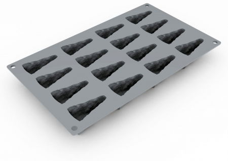 Forma Silicon Gourmand Cheese 5.7 x 3 x H 2.7 cm, 16 cavitati [3]