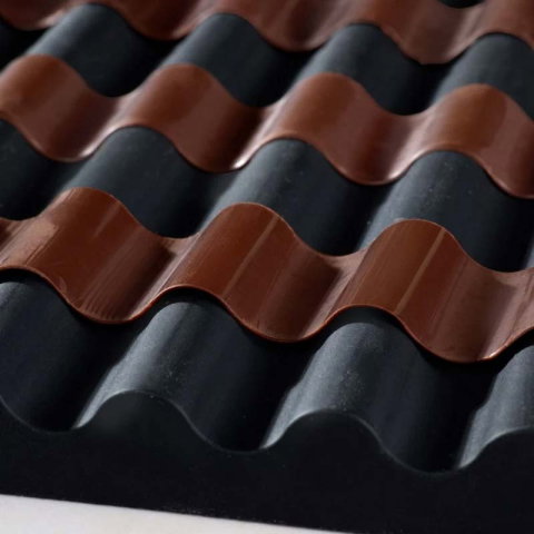 Forme de Silicon Cofetarie - Forma Silicon Gourmand Foietaj Valuri 25 × 25, Set 2 Buc