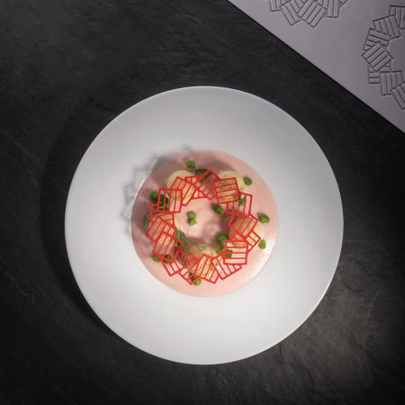 Forme de Silicon Cofetarie - Forma Silicon Gourmand Forma Rotunda Mozaic Ø 11.5 x H 0.15 cm, 3 cavitati