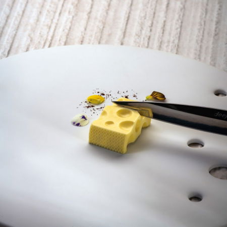 Forme de Silicon Cofetarie - Forma Silicon Gourmand guyere 5 x 3.1 x H 1.8 cm, 20 cavitati