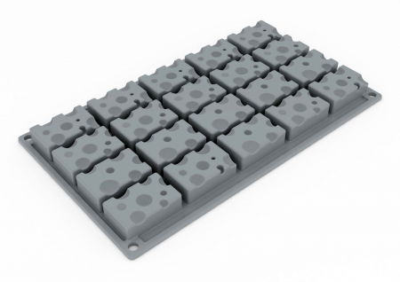 Forma Silicon Gourmand guyere 5 x 3.1 x H 1.8 cm, 20 cavitati [2]