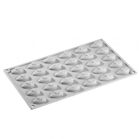 Oferta Cantitate - Forma Silicon Gourmand Migdale 3.4 x 2.1 x H 1.1 cm, 30 cavitati