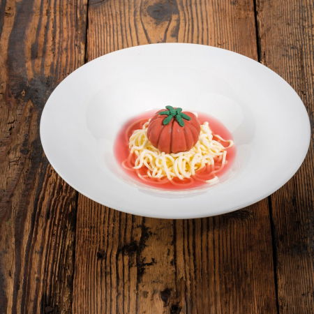 Forme de Silicon Cofetarie - Forma Silicon Gourmand Rosie Inima de Bou Ø 4.5 x H 2.3 cm, 15 cavitati