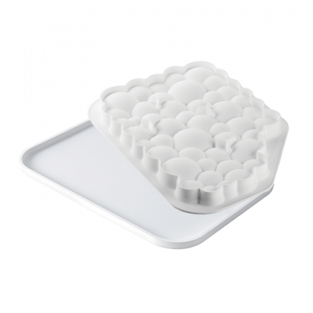 Matrite, Forme Inghetata, Gelaterie - Forma Silicon IceCream-Bubble Gel - Set 2 x forme 33.1 x 23 x H 2.3 cm