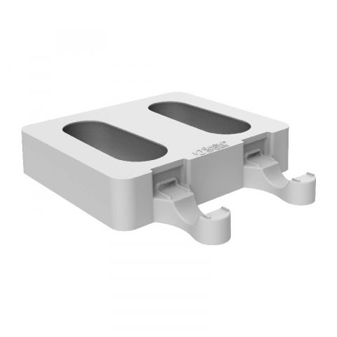 Matrite, Forme Inghetata, Gelaterie - Forma Silicon Inghetata Clasica 3D, 2 forme x 2 cav Ø 4.3 x H 9.3 cm, 76 ml, 50 bastonase