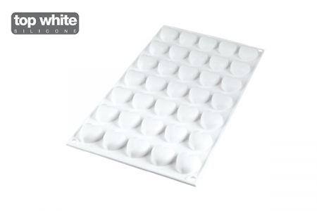 Forma Silicon Micro Inima Love Ø 2.5 x H 1.37 cm, 35 cavitati, 5 ml [2]