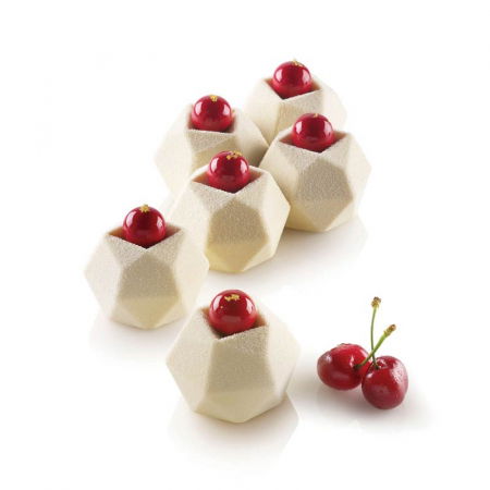 Forme Silicon Monoportii, Mignon - Forma Silicon Kit Cosmos Ø 6.8 - 2.2 x H 4.5 - 2 cm , 6 + 35 cavitati, 100 ml + 5 ml