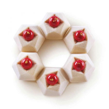 Forma Silicon Kit Cosmos Ø 6.8 - 2.2 x H 4.5 - 2 cm , 6 + 35 cavitati, 100 ml + 5 ml [2]