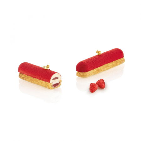 Forme 17.5x30cm Monoportii, Mignon - Forma Silicon Kit Ecler 12.2 x 2.6 x H 1.6 cm, 8 cavitati 40 ml + Covoras Microforat 16 cavitati