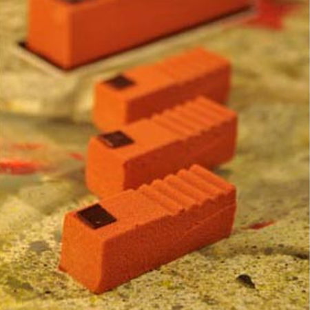 Forme 60x40cm Monoportii, Mignon - Forma Pavoflex 60x40 cm Log 6x2.4xh2.1 cm, 72 cavitati, 29 ml