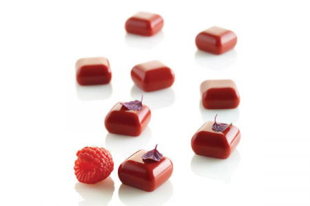 Forme de Silicon Cofetarie - Forma Silicon Micro Gem5 2.3 x 2.3 x h 1.3 cm, 35 cavitati