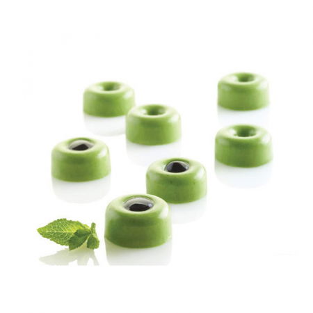 Forme de Silicon Cofetarie - Forma Silicon Micro Savarin Ø 2.6 x H 1.2 cm, 35 cavitati, 5 ml