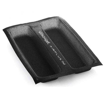 Forma Silicon Microforata 30.5 x 20.3 cm, 2 Cavitati 27 x 7 x H 3 cm, Set 4 buc [2]