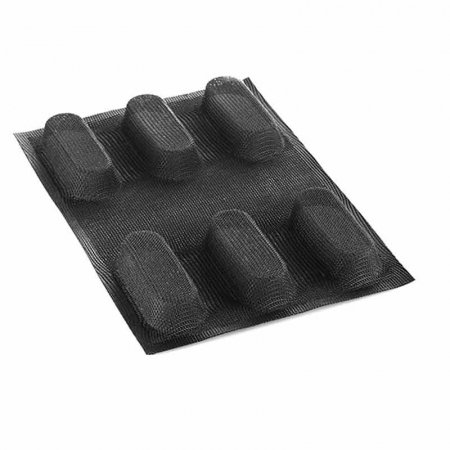 Forma Silicon Microforata 30.5 x 20.3 cm, 6 Cavitati 9.5 x 4 x H 2.5 cm, Set 2 buc [2]