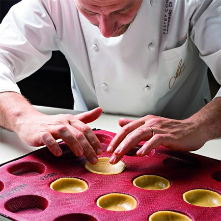 Forme Silicon Microforate - Forma Silicon Microforata 60x40 cm, Cavitati Rotunde Ø8xh2 cm